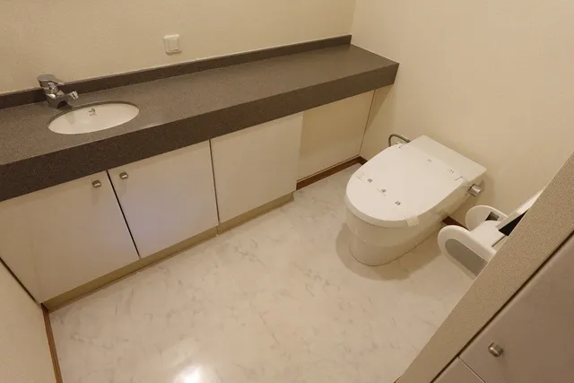 Garden Higashigaoka - Interior - ["Bathroom Sink", "Flooring", "Plumbing fixture"]