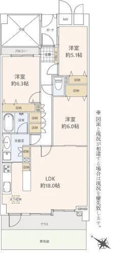 Keikyu City Zushi Kaigan, Room 106