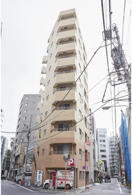 Prepre MIYA Hatchobori - Exterior - ["Building", "Architecture", "Property"]
