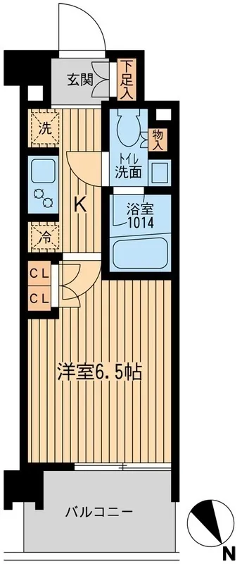BLESS Kamiikebukuro - Floor Plan - ["Apartment", "Tile Flooring", "Home Door"]
