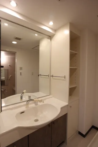 Prime Urban Shinkawa - Interior - ["Mirror", "Plumbing fixture", "Sink"]