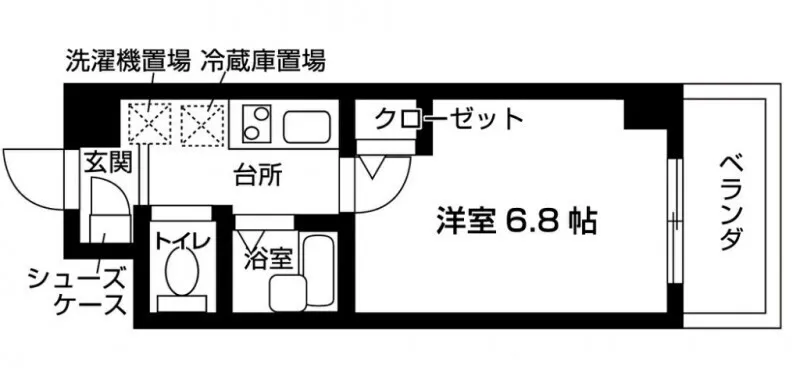 RESIDIA Nakano Fujimidai - Floor Plan - []