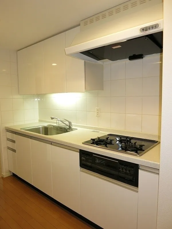 Prospect Morishita - Interior - ["Countertop", "Cabinetry", "Kitchen stove"]