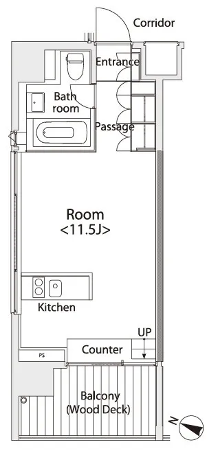 Ipse Gakugei Daigaku - Floor Plan - ["Rectangle", "Line", "Font"]