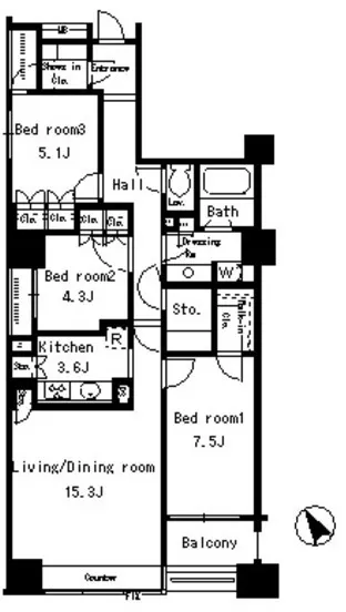 Park Axis Nihombashi Stage - Floor Plan - []