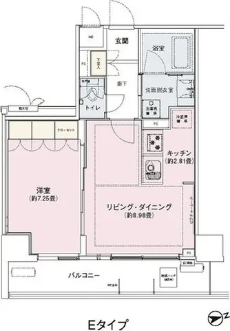 Ambiente Komagome - Floor Plan - ["Schematic", "Rectangle", "Slope"]