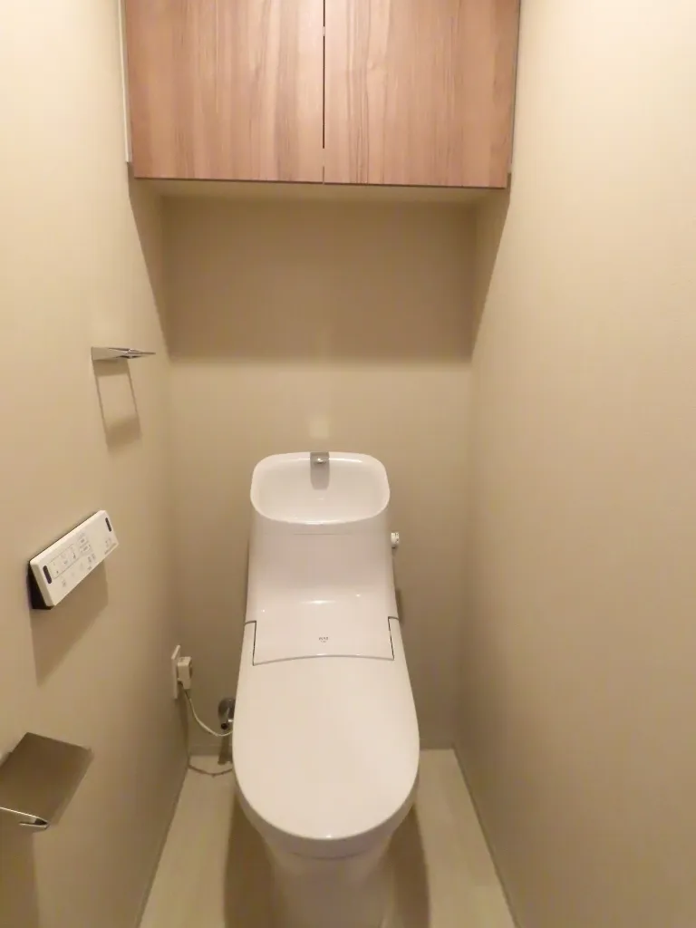 Orchid Residence Morishita - Interior - ["Toilet roll holder", "Lighting", "Bathroom"]