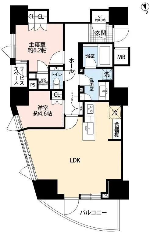 Park Tower Higashi Nakano Grand Air - Floor Plan - ["Apartment", "Condominium", "Design"]