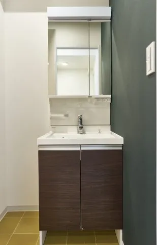 Arika Hikifune II - Interior - ["Bathroom Sink", "Plumbing fixture", "Flooring"]