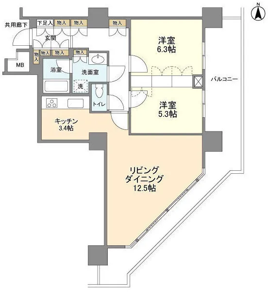 Toyosu Ciel Tower - Floor Plan - ["Diagram", "Plan", "Design"]