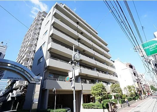 Shiba Park Apartment - Exterior - ["Sky", "Building", "Plant"]