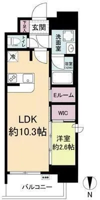 Serenite Fran Honmachi - Floor Plan - []