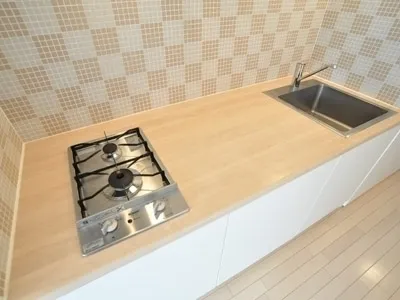 Premier Stage Mita Keio University Front - Interior - ["Kitchen", "Flooring", "Wood"]