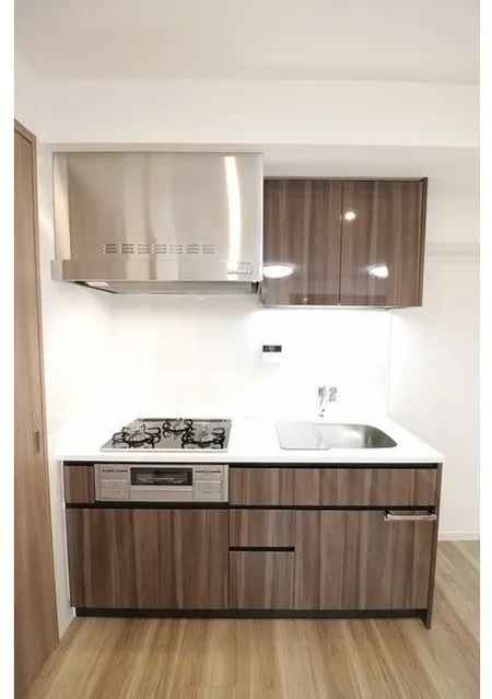 KDX Residence Hatchobori - Interior - ["Kitchen", "Kitchen Appliance", "Kitchen Sink"]
