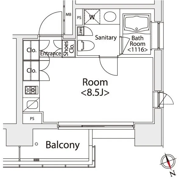 Castalia Togoshi - Floor Plan - ["White", "Diagram", "Plan"]