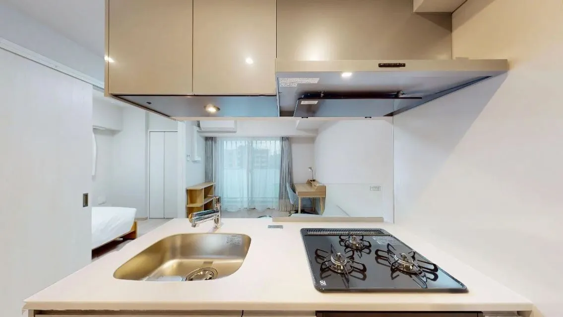 Hmlet Monzen-Nakacho II - Interior - ["Kitchen", "Interior design", "Flooring"]