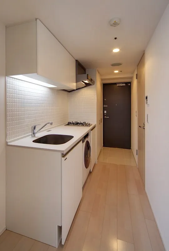 Shinagawa East - Interior - Flooring is dark brown