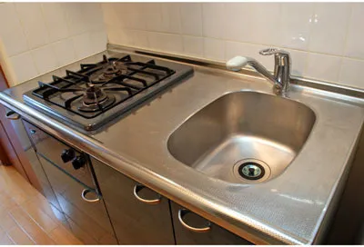 Cynthia Nihonbashi Kabutocho - Interior - ["Kitchen Sink", "Kitchen", "Plumbing fixture"]