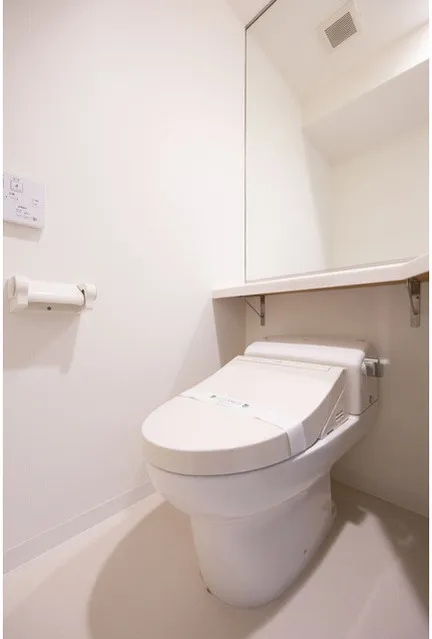 Residence Charmant Tsukishima - Interior - ["Toilet seat", "Plumbing fixture", "Toilet"]