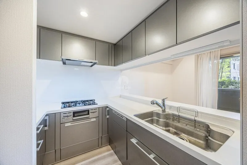 Fukasawa House - Interior - ["Kitchen", "Interior design", "Flooring"]
