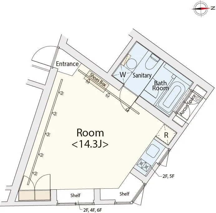 Castalia Ebisu - Floor Plan - ["Floor plan", "Plan", "Diagram"]