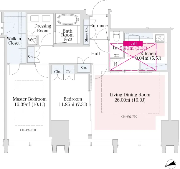 La Tour Shinjuku Grand - Floor Plan - ["Diagram", "Technical drawing", "Plan"]