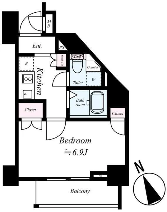 Spacie Artesimo VETTA - Floor Plan - ["Diagram", "Triangle", "Plan"]