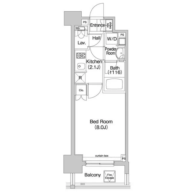 Comforia Mita East - Floor Plan - ["Rectangle", "Font", "Parallel"]