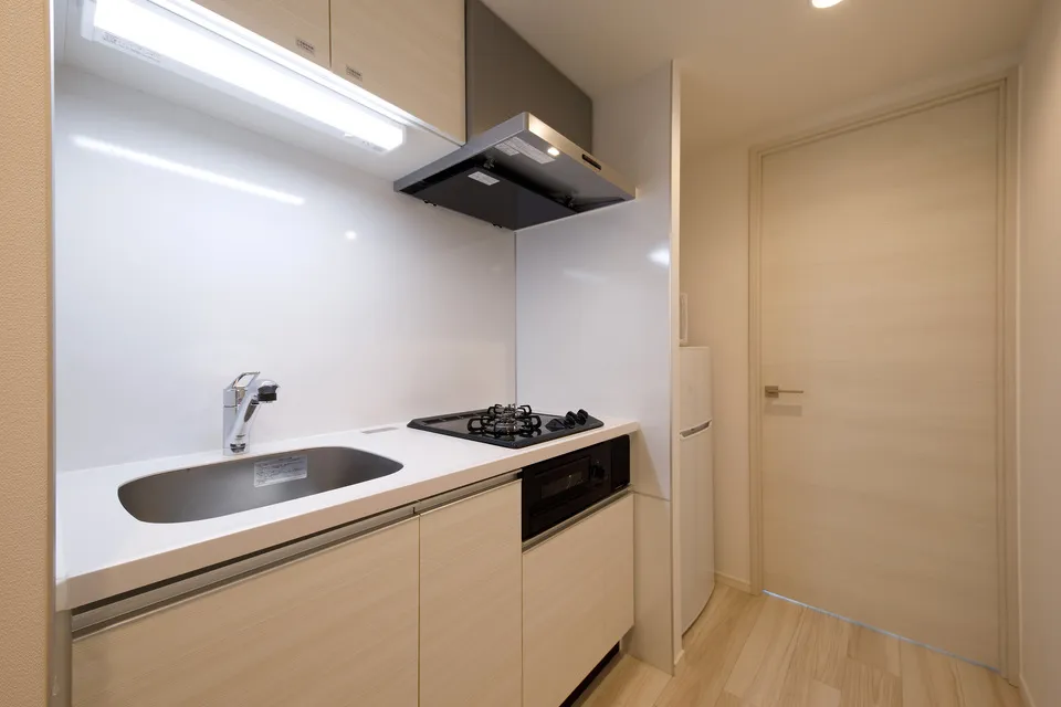 Hmlet Yoyogi Uehara - Interior - ["Apartment", "Wood flooring", "Cabinetry"]