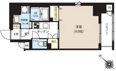 Gran Casa Nihonbashi Hamacho - Floor Plan - ["Apartment"]