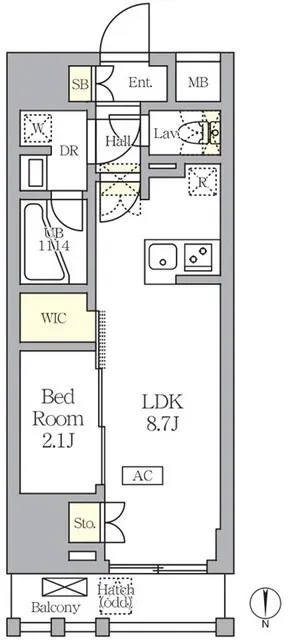 Prince Asylee Court - Floor Plan - []