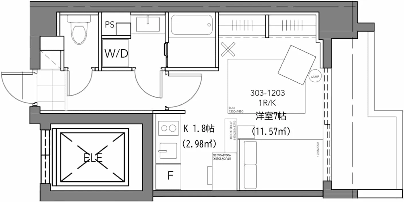Hmlet Sangenjaya - Floor Plan - []