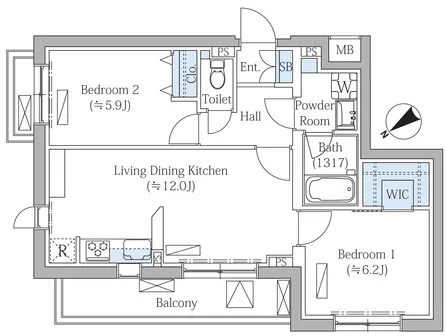 Rovine Meguro Higashiyama - Floor Plan - ["Diagram", "Plan", "Floor plan"]