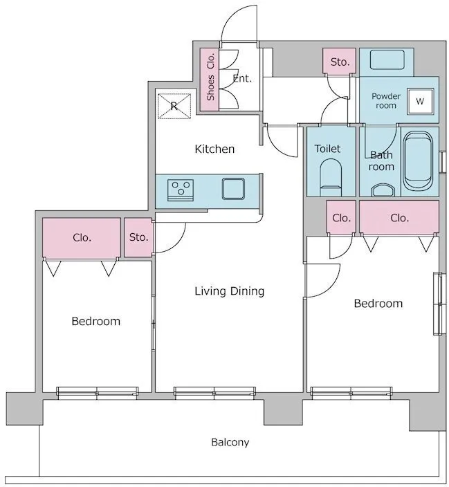 Residia Ryogoku - Floor Plan - ["Diagram", "Floor plan"]