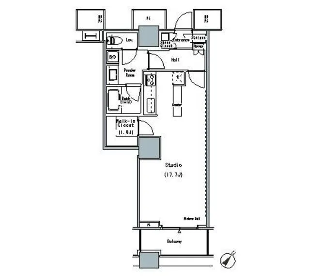 The Tokyo Towers Midtower - Floor Plan - ["Schematic", "Font", "Rectangle"]