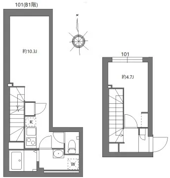 Citywalk Ebara Nakanobu - Floor Plan - ["Design", "Plan", "Technical drawing"]