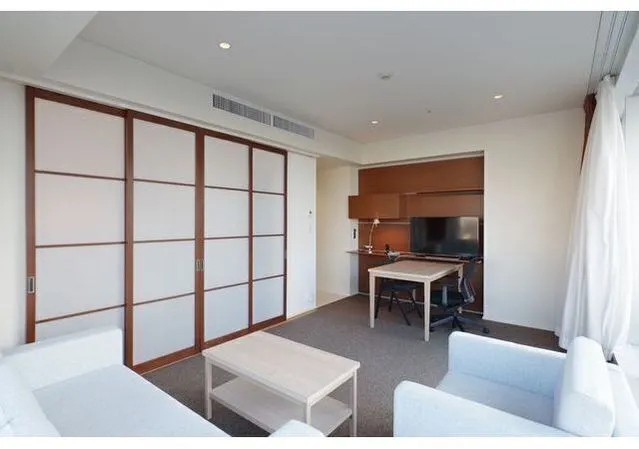 Frontier Residence The Tower Shinagawa - Interior - ["Furniture", "Table", "Lighting"]