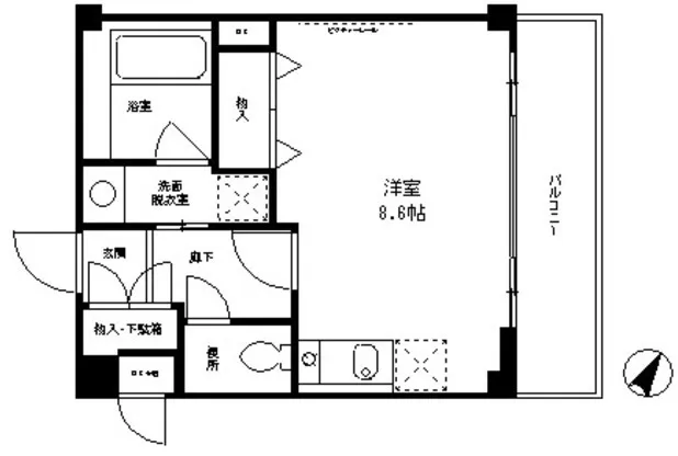 Cross Fort Kinuta - Floor Plan - ["Diagram", "Plan", "Technical drawing"]