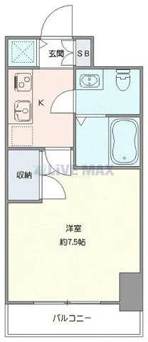 Maison De Ville Kachidoki - Floor Plan - []