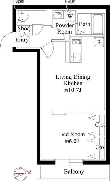 Memora Ikebukuro - Floor Plan - ["White", "Diagram"]