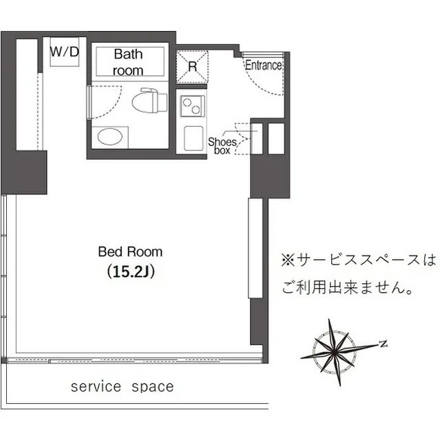 Frontier Residence The Tower Shinagawa - Floor Plan - ["Font", "Line", "Parallel"]