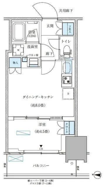 Park Axis Nishi-Ojima Comfort Square - Floor Plan - ["Diagram", "Plan", "Floor plan"]