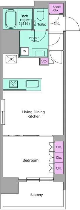 FORESTA Minatomachi - Floor Plan - []