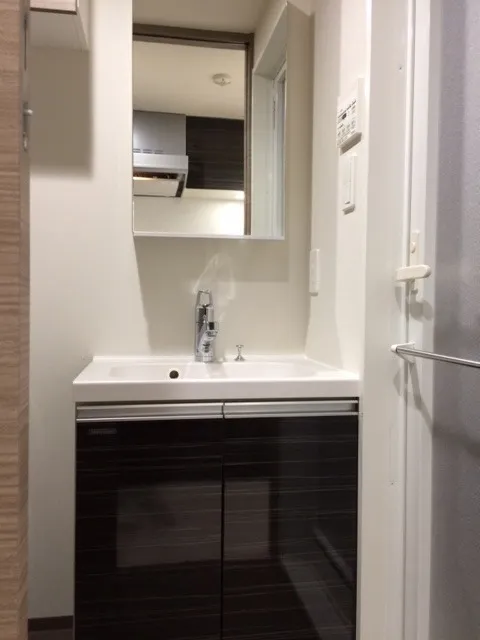 XEBEC Ningyocho Exz. - Interior - ["Bathroom Sink", "Bathroom cabinet", "Flooring"]