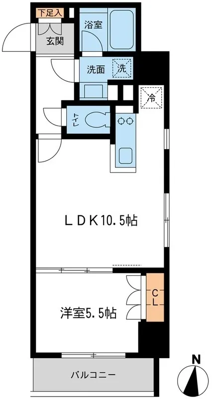 Residence Ryogoku Ekimae - Floor Plan - []