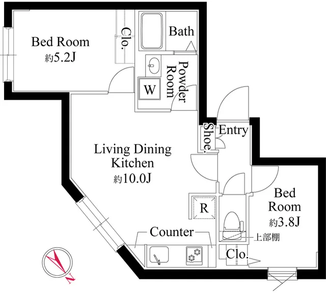 Gran Paseo Ookayama II - Floor Plan - ["Diagram", "Plan"]