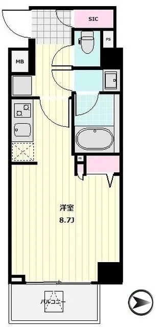 Vique Bright Minamiazabu - Floor Plan - []