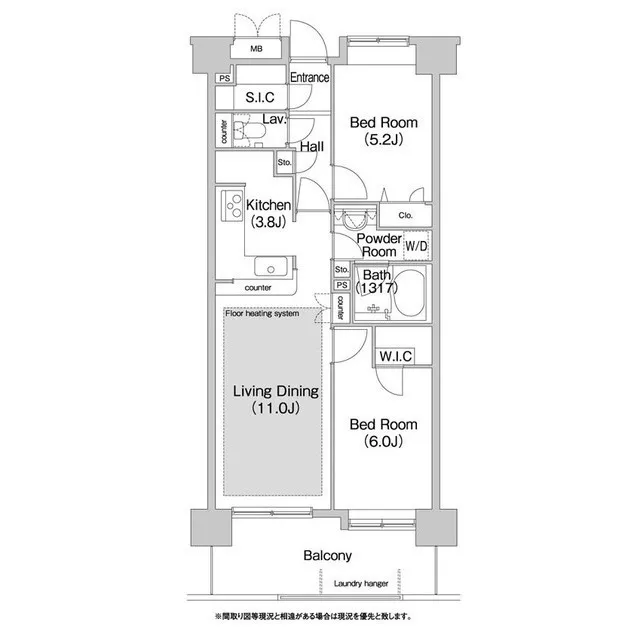 Comforia Itabashi Nakajuku - Floor Plan - ["Rectangle", "Schematic", "Slope"]