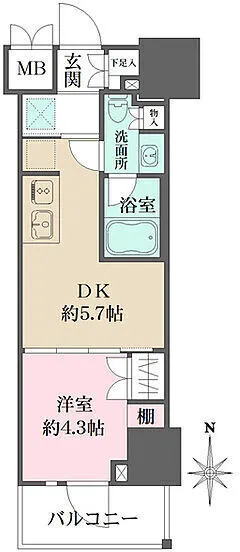 Rufon Prog Former Asakusa Marks - Floor Plan - ["Rectangle", "Parallel", "Font"]