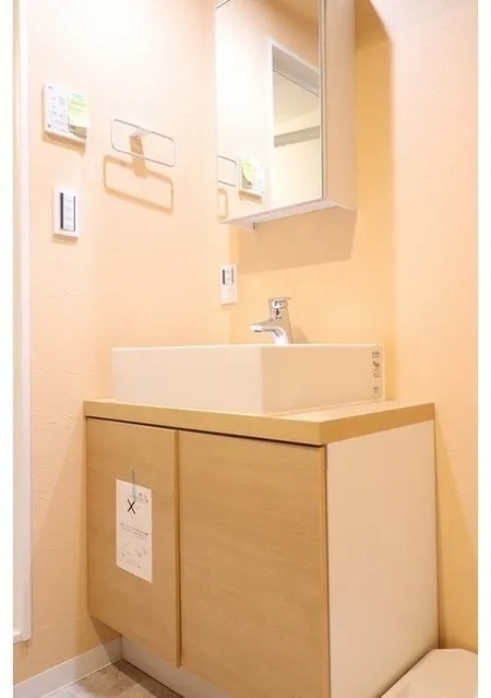 La Douceur Suginami Wada - Interior - ["Plumbing fixture", "Bathroom cabinet", "Bathroom Sink"]
